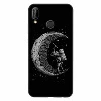 Ốp lưng in cho Huawei Nova 3E Đao Trăng