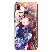 Ốp lưng in cho Huawei Nova 3E Cô Gai Neko