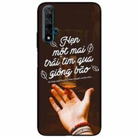 Ốp lưng in cho Huawei Nova 5T Mẫu Hen Môt Mai