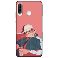 Ốp lưng in cho Huawei P30 Lite Mẫu Conan Ngăm Đen