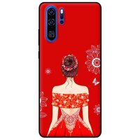 Ốp lưng in cho Huawei P30 Pro Cô gai vay ngang vai - Hàng chính hãng