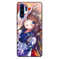 Ốp lưng in cho Huawei P30 Pro Cô Gai Neko
