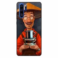 Ốp lưng in cho Huawei P30 Pro Ca Phê Phin