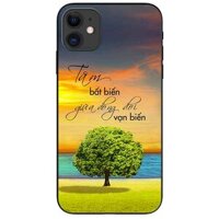 Ôp lưng in cho Iphone 11 Mâu Tâm Bất Biến