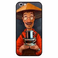 Ốp lưng in cho Iphone 6 Plus 6s Plus  Ca Phê Phin