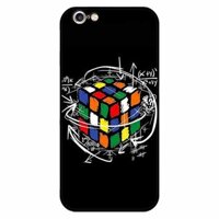 Ốp lưng in cho Iphone 6 Plus 6s Plus Rubik Toán Học