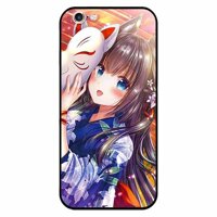 Ốp lưng in cho Iphone 6 Plus 6s Plus  Cô Gai Neko