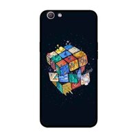 Ốp Lưng in cho Oppo A59 mẫu Rubik Vũ Trụ - Hàng Chính Hãng