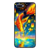 Ốp Lưng in cho Oppo A5s Mẫu Cá Chép Vàng - Hàng Chính Hãng
