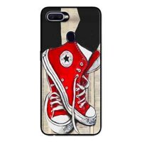 Ốp Lưng in cho Oppo A7 Mẫu Giày Đỏ - Hàng Chính Hãng