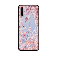 Ốp Lưng in cho Oppo A8 Mẫu Hoa Đào Giấy - Hàng Chính Hãng