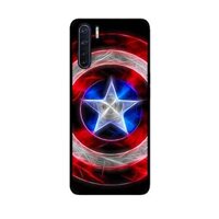 Ốp Lưng in cho Oppo A91 Mẫu Khiên Đội Trưởng 1 - Hàng Chính Hãng