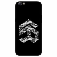 Ốp lưng in cho Oppo F1s A59 Mẫu Năm Bape Xám