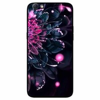 Ốp lưng in cho Oppo F1s A59 Mẫu Mẫu Đơn Hồng Đen