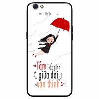 Ốp lưng in cho Oppo F1s A59 Mẫu Cô Gái Dù Đỏ
