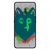 Ốp Lưng in cho Oppo K3 Mẫu Chú Sói Nền Xám - Hàng Chính Hãng