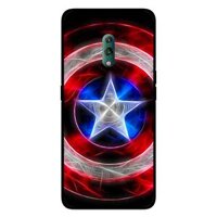 Ốp Lưng in cho Oppo K3 Mẫu Khiên Đội Trưởng 1 - Hàng Chính Hãng