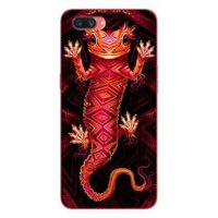 Ốp lưng in cho Oppo Realme C1 mẫu Họa Tiết Tắc Kè - Hàng chính hãng