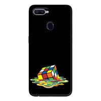 Ốp Lưng in cho Realme 2 Mẫu Rubik Màu Nước - Hàng Chính Hãng