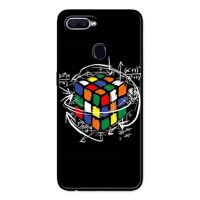 Ốp Lưng in cho Realme 2 Pro Mẫu Rubik Toán Học - Hàng Chính Hãng