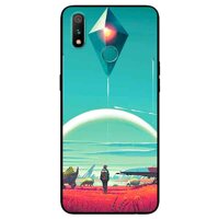 Ốp Lưng in cho Realme 3 Pro Mẫu Thế Giới Cổ Đại - Hàng Chính Hãng