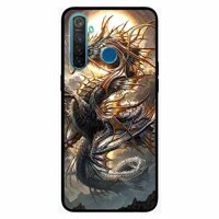 Ốp lưng in cho Realme 5 Pro  Realme Q Rông Trăng