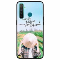 Ốp lưng in cho Realme 5 Pro Mẫu Lấy Nón