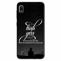 Ốp lưng in cho Samsung A10 Mẫu Hoa Tinh Yêu