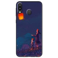 Ôp lưng in cho Samsung A20 A30 Mâu Conan Ngăm Đen