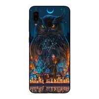 Ốp Lưng in cho Samsung A20  A30 Mẫu Cú Đen - Hàng Chính Hãng