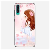 Ốp Lưng in cho Samsung A30s Mẫu Chú Sói Nền Xám - Hàng Chính Hãng