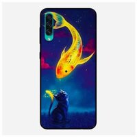 Ốp Lưng in cho Samsung A50s Mẫu Cá Chép Vàng - Hàng Chính Hãng