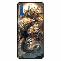 Ốp lưng in cho Samsung A7 - 2018 Rông Trăng