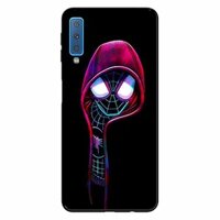 Ốp lưng in cho Samsung A7 - 2018 Nhên Đen