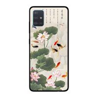 Ốp Lưng in cho Samsung Galaxy A71 mẫu Tranh Cá Koi  - Hàng Chính Hãng