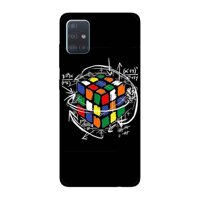 Ốp Lưng in cho Samsung Galaxy A71 mẫu Rubik Toán Học - Hàng Chính Hãng