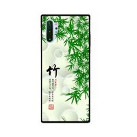 Ốp Lưng in cho Samsung Galaxy Note 10 Plus Mẫu Tranh Nền Tre - Hàng Chính Hãng