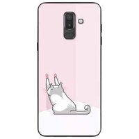 Ốp lưng in cho Samsung J8 2018 Mẫu Meo Cao