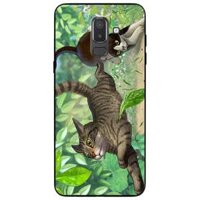 Ốp lưng in cho Samsung J8 2018 Mẫu Băt Meo