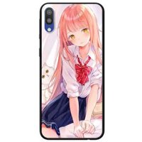 Ốp lưng in cho Samsung M10 Mẫu Cúc Tím