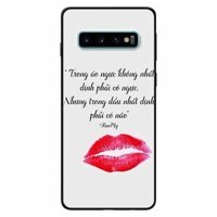 Ốp lưng in cho Samsung S10 Mẫu Trong Đâu Co Nao