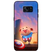 Ôp lưng in cho Samsung S7 Edge Mâu Heo CAP