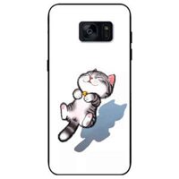 Ôp lưng in cho Samsung S7 Edge Mâu Meo Soc