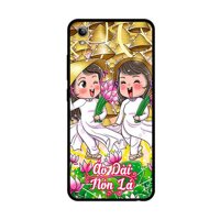 Ốp Lưng in cho Vivo Mẫu Nền SG6 - Hàng Chính Hãng - Vivo Y91C