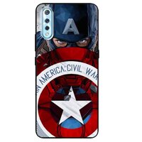 Ôp lưng in cho Vivo S1 Mâu Cúc Tím