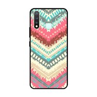 Ốp Lưng in cho Vivo Vivo Y19 U3 Y5s U20 Mẫu Thổ Cẩm - Hàng Chính Hãng