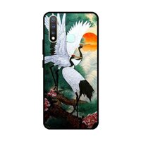 Ốp Lưng in cho Vivo Vivo Y19 U3 Y5s U20 Mẫu Chim Hạc - Hàng Chính Hãng