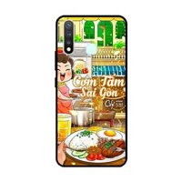 Ốp Lưng in cho Vivo Vivo Y19 U3 Y5s U20 Mẫu Nền SG7 - Hàng Chính Hãng