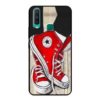 Ốp Lưng in cho Vivo Y12 Mẫu Giày Đỏ - Hàng Chính Hãng