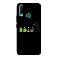 Ốp Lưng in cho Vivo Y15 Mẫu Nguồn Pin - Hàng Chính Hãng